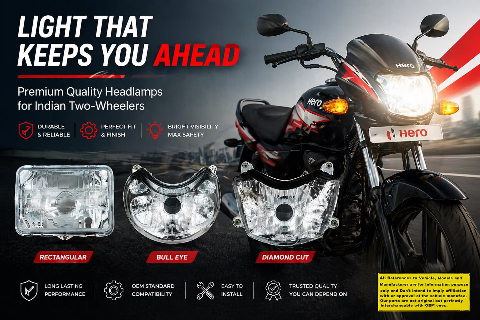 RAW Two Wheeler Spare Parts Manufacturer in India RAW Two Wheeler Spare Parts Manufacturer in India